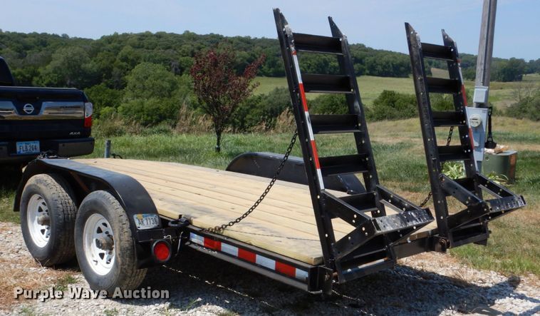 image for item DM2447 Shop built  utility trailer