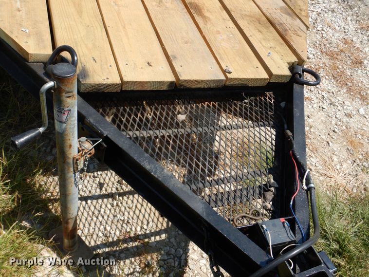 image for item DM2447 Shop built  utility trailer