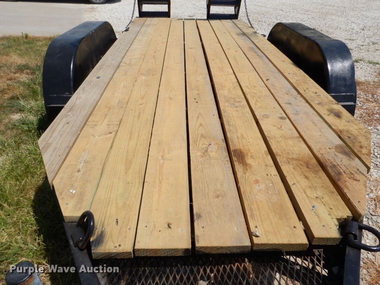 image for item DM2447 Shop built  utility trailer