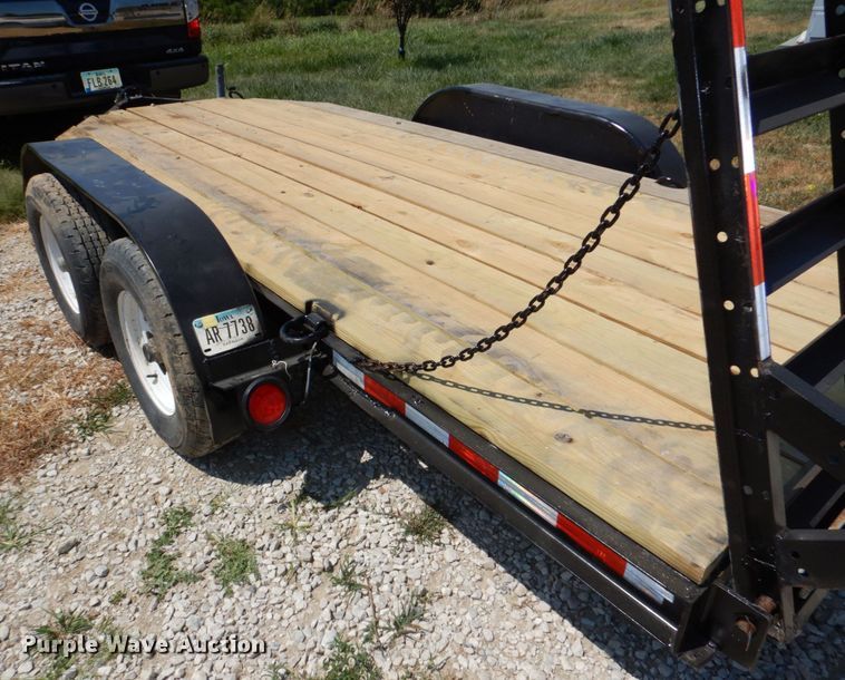 image for item DM2447 Shop built  utility trailer