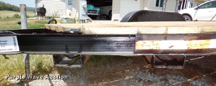 image for item DM2447 Shop built  utility trailer