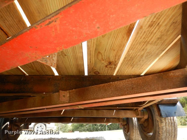 image for item DM2447 Shop built  utility trailer