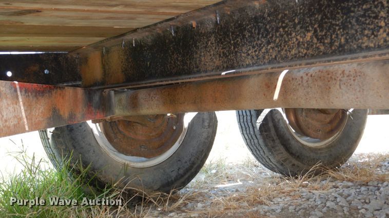 image for item DM2447 Shop built  utility trailer