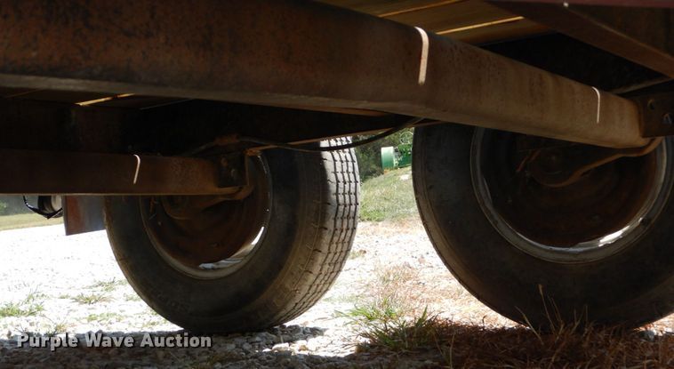 image for item DM2447 Shop built  utility trailer