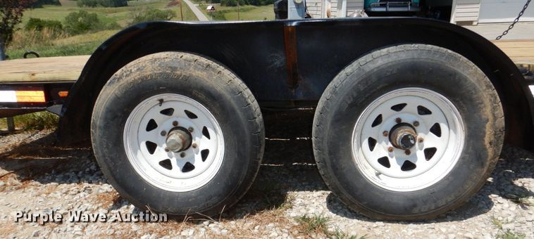 image for item DM2447 Shop built  utility trailer