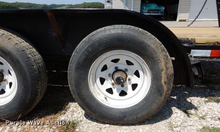 image for item DM2447 Shop built  utility trailer