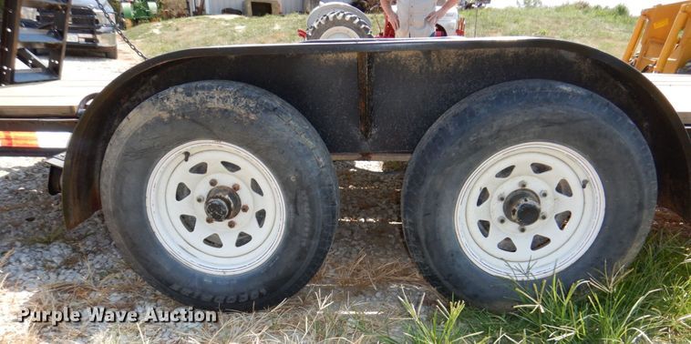 image for item DM2447 Shop built  utility trailer