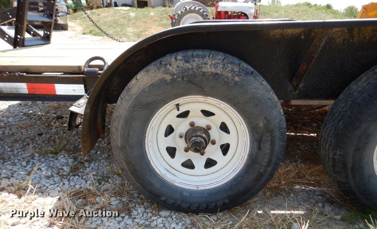 image for item DM2447 Shop built  utility trailer