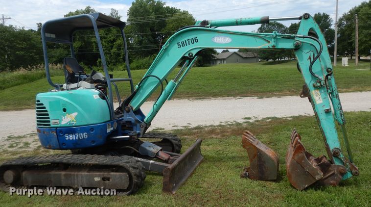 image for item DN1666 2005 IHI 35NX  mini excavator