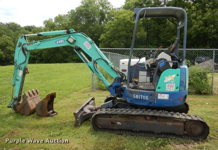 image for item DN1666 2005 IHI 35NX  mini excavator