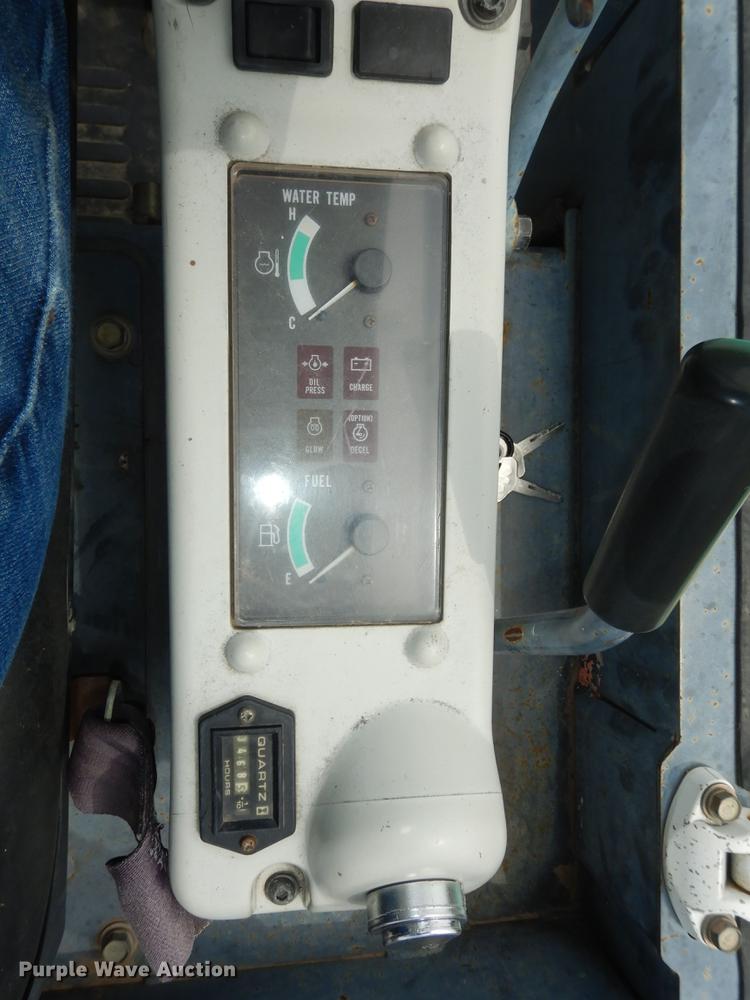 image for item DN1666 2005 IHI 35NX  mini excavator