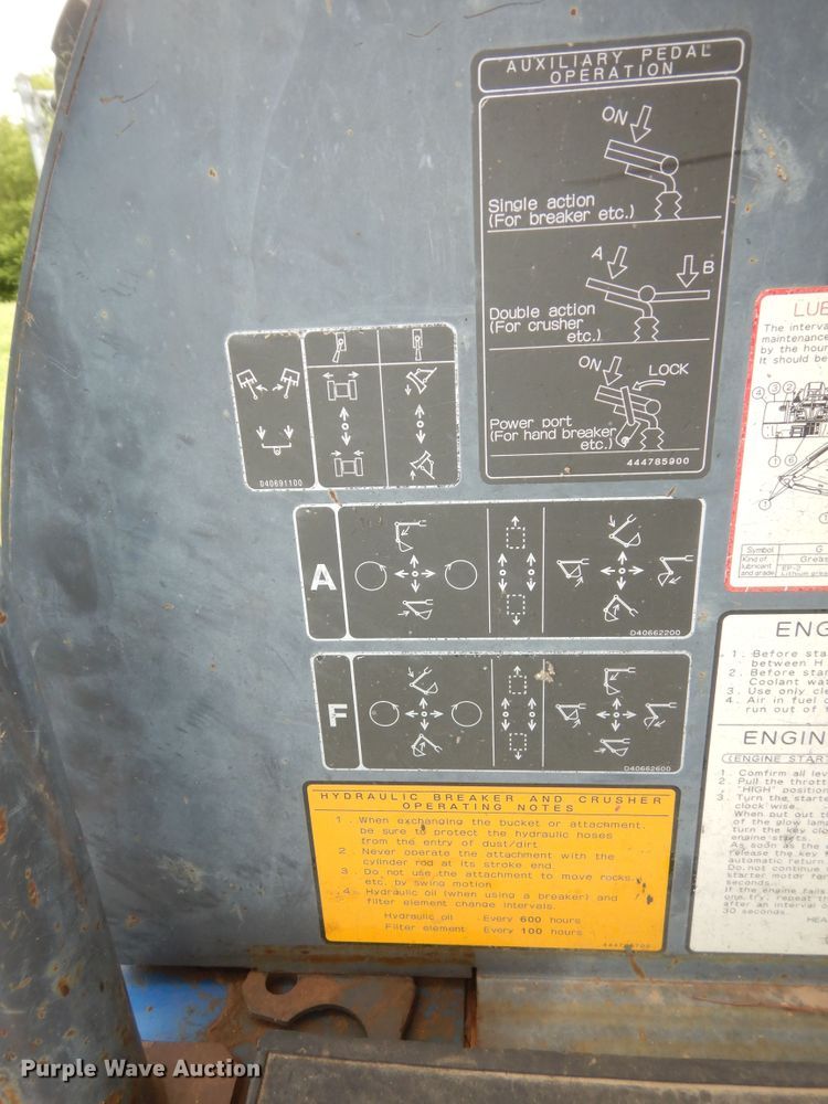 image for item DN1666 2005 IHI 35NX  mini excavator