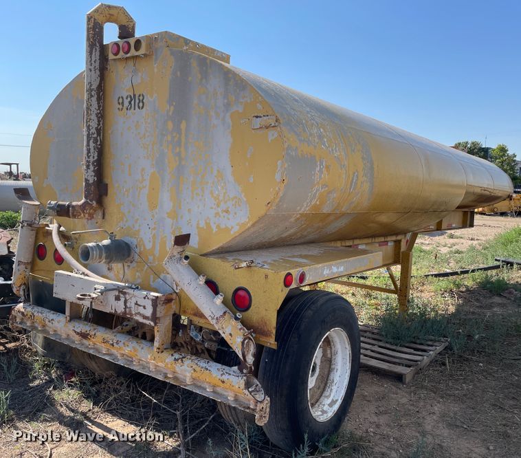 image for item DN5020 1998 Shop built  tank trailer