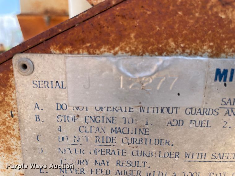 image for item DN5023 Miller MC550  curb machine