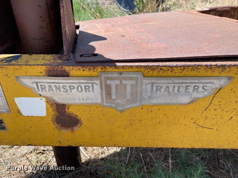 image for item DN5025 1979 Transport Trailers  equipment trailer