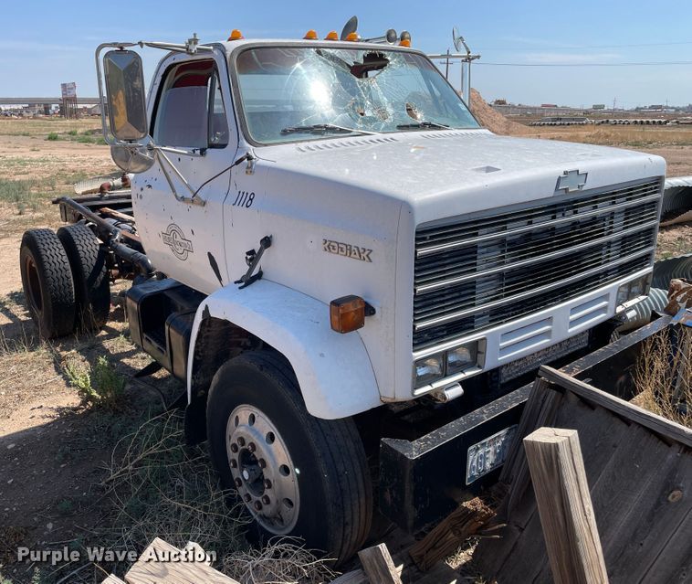 image for item DN5032 1984 Chevrolet Kodiak C70  water truck