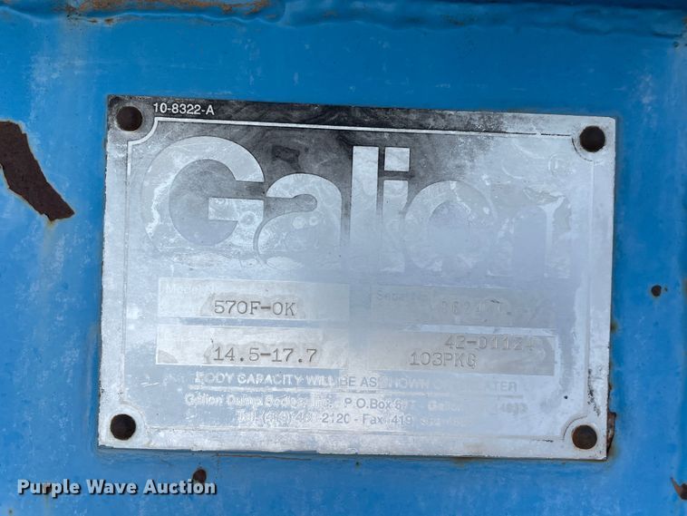 image for item DN5036 1989 Kenworth T660  dump truck