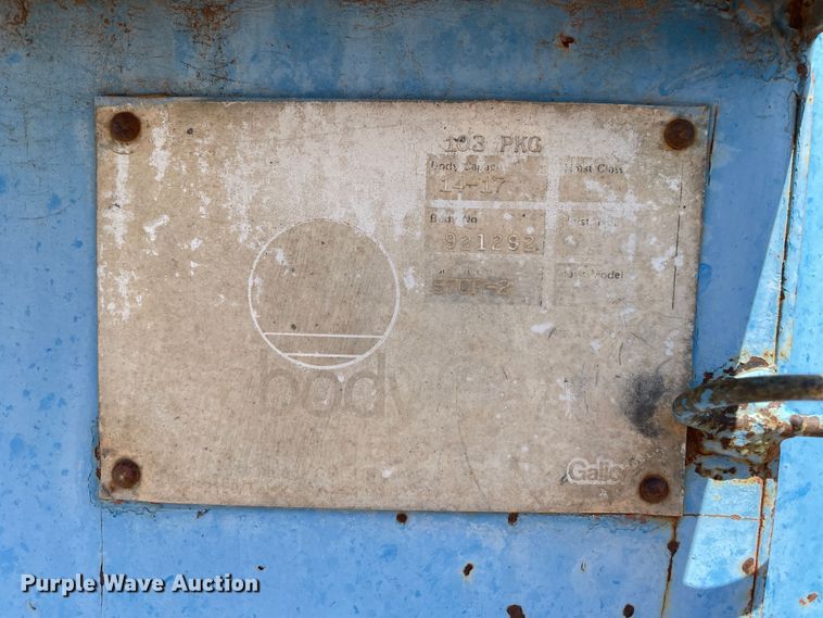 image for item DN5050 Galion 570F-2  dump bed