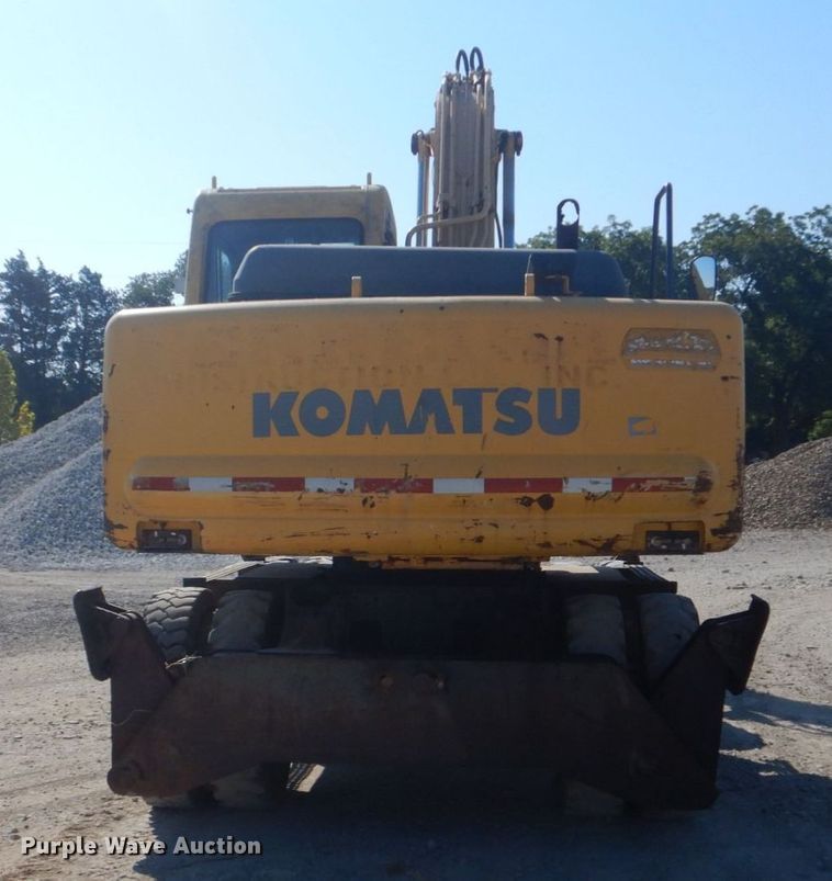 image for item DO1436 1999 Komatsu PW170ES-6K  wheeled excavator