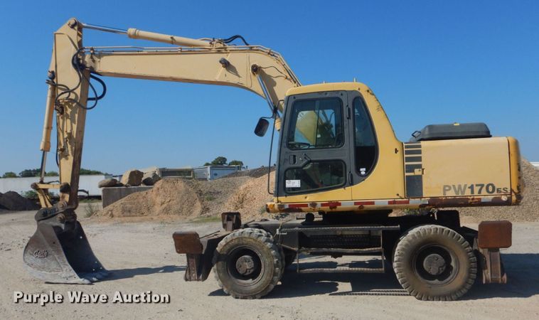 image for item DO1436 1999 Komatsu PW170ES-6K  wheeled excavator