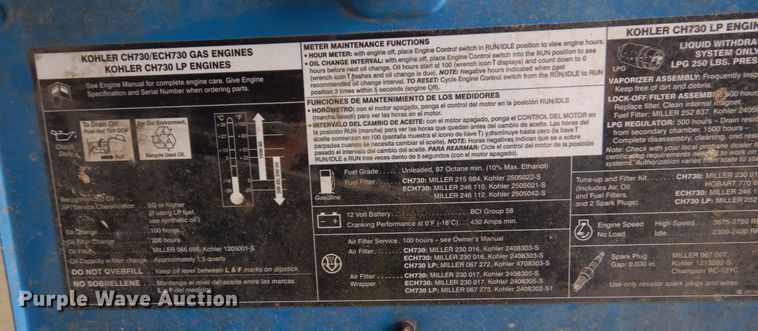 image for item DO1470 Miller Bobcat 225  welder