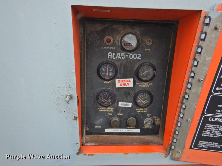 image for item DP4712 Sullivan D1250JD5  air compressor