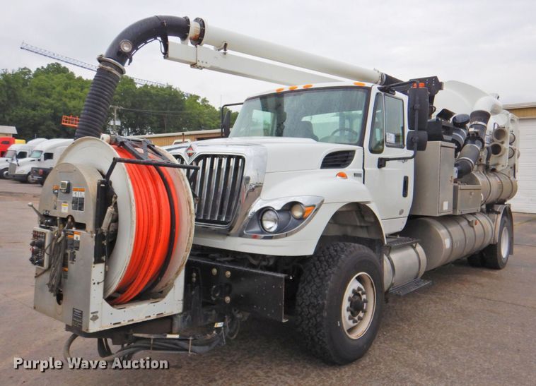 image for item DP4719 2011 International WorkStar 7400 SBA  sewer jetter truck