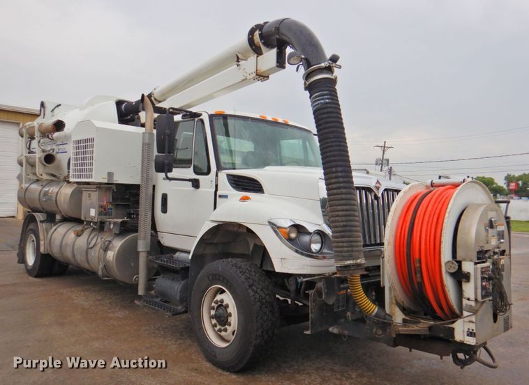 image for item DP4719 2011 International WorkStar 7400 SBA  sewer jetter truck