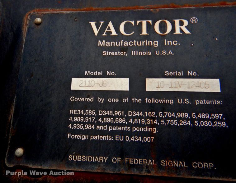 image for item DP4719 2011 International WorkStar 7400 SBA  sewer jetter truck