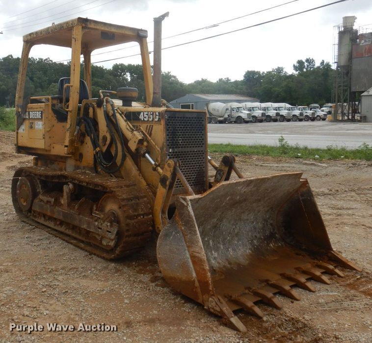 image for item DP5647 1990 John Deere 455G  track loader