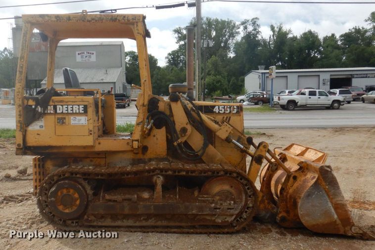 image for item DP5647 1990 John Deere 455G  track loader