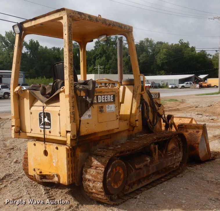 image for item DP5647 1990 John Deere 455G  track loader