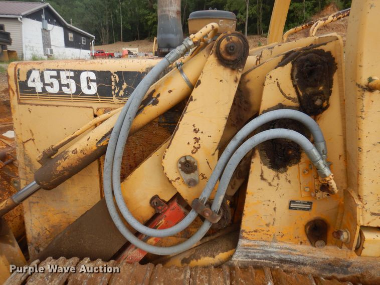 image for item DP5647 1990 John Deere 455G  track loader