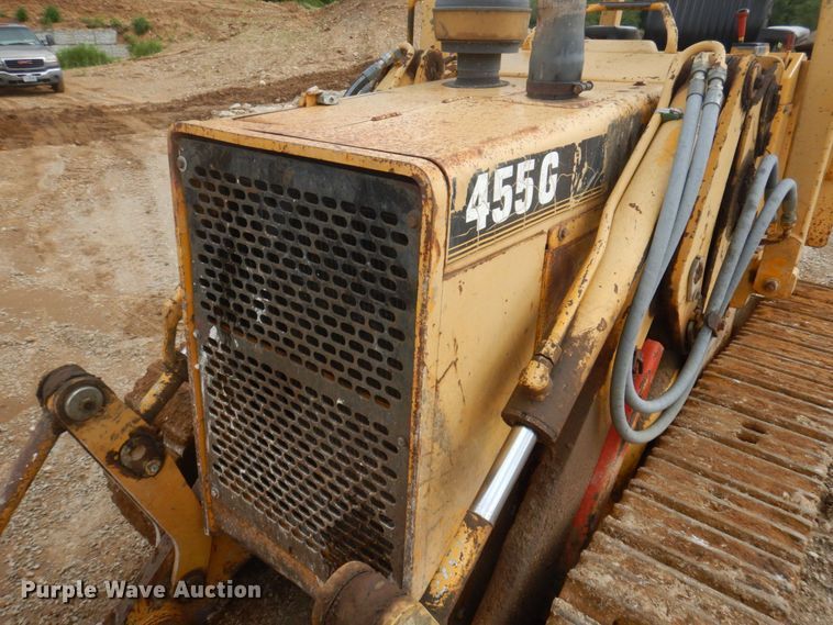 image for item DP5647 1990 John Deere 455G  track loader