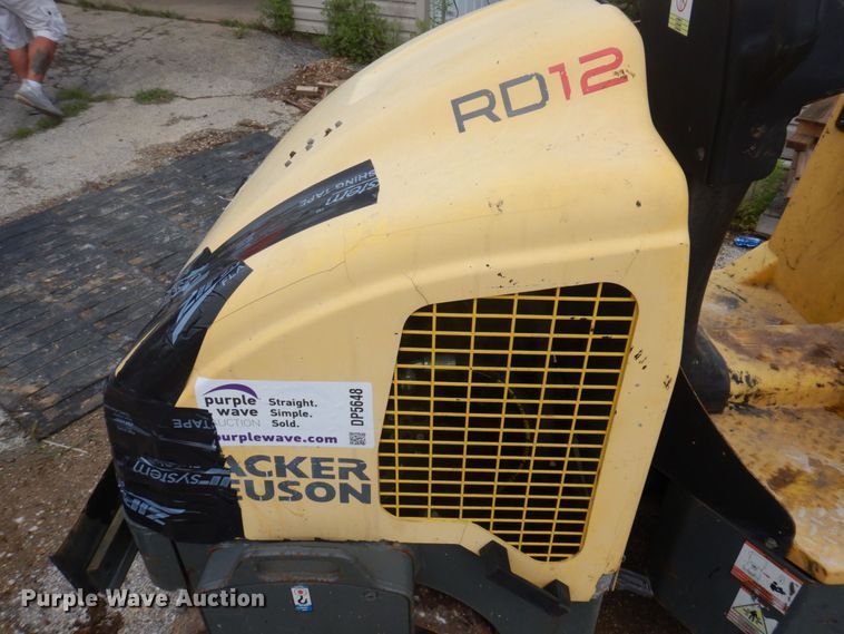 image for item DP5648 2015 Wacker Neuson RD12  double drum roller