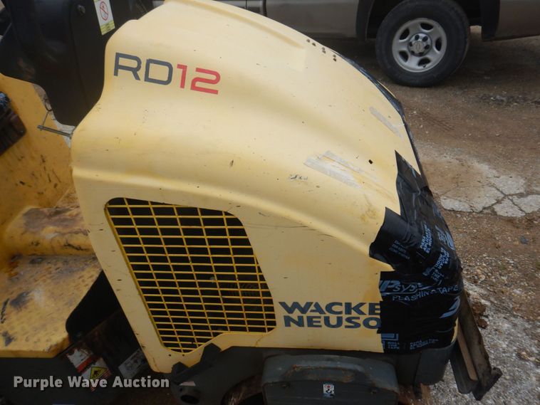 image for item DP5648 2015 Wacker Neuson RD12  double drum roller