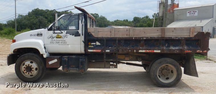 image for item DP5658 1997 Chevrolet C7500  dump truck