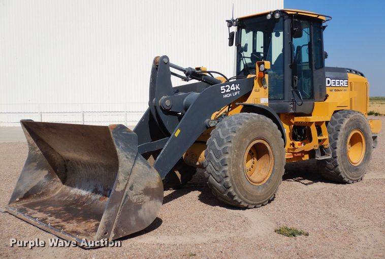 image for item DR1289 2012 John Deere 524K  high lift wheel loader
