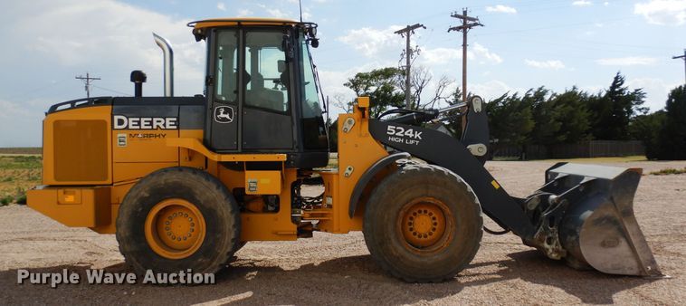 image for item DR1289 2012 John Deere 524K  high lift wheel loader