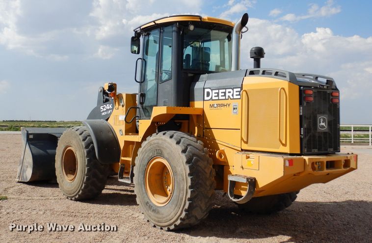 image for item DR1289 2012 John Deere 524K  high lift wheel loader