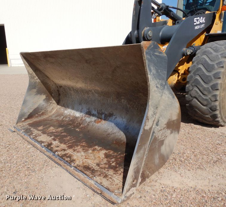 image for item DR1289 2012 John Deere 524K  high lift wheel loader