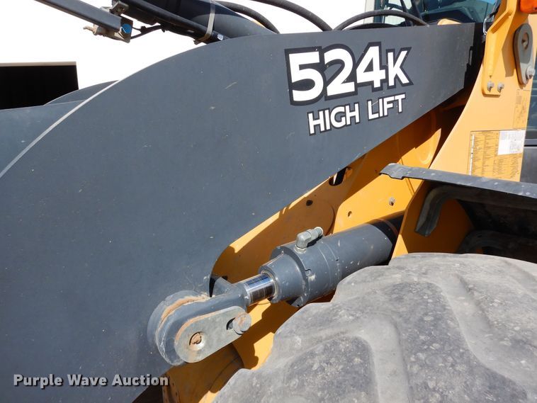 image for item DR1289 2012 John Deere 524K  high lift wheel loader