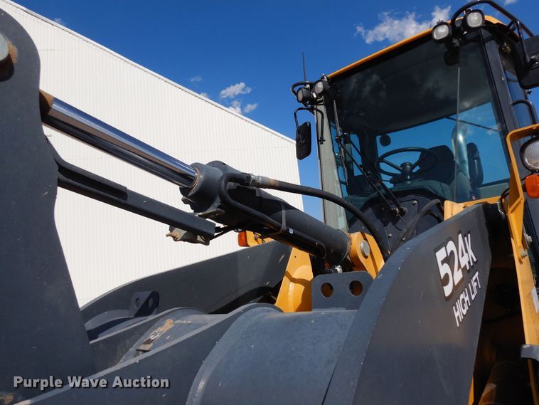 image for item DR1289 2012 John Deere 524K  high lift wheel loader