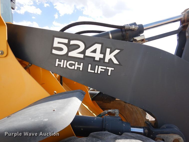 image for item DR1289 2012 John Deere 524K  high lift wheel loader