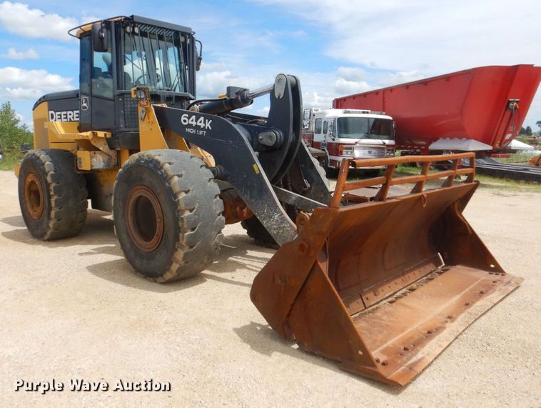 image for item DS8126 2011 John Deere 644K  high lift wheel loader