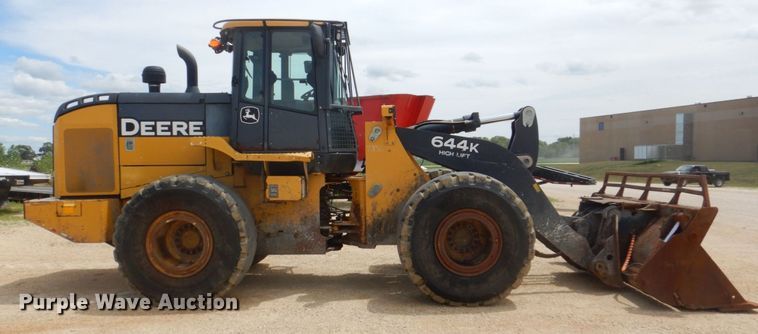 image for item DS8126 2011 John Deere 644K  high lift wheel loader