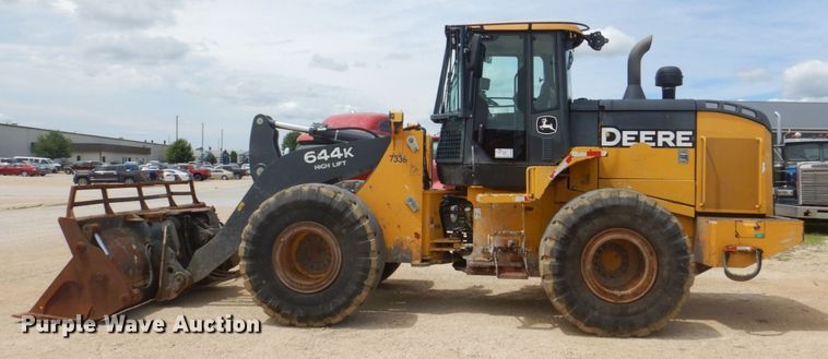 image for item DS8126 2011 John Deere 644K  high lift wheel loader