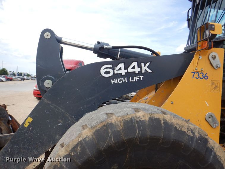 image for item DS8126 2011 John Deere 644K  high lift wheel loader