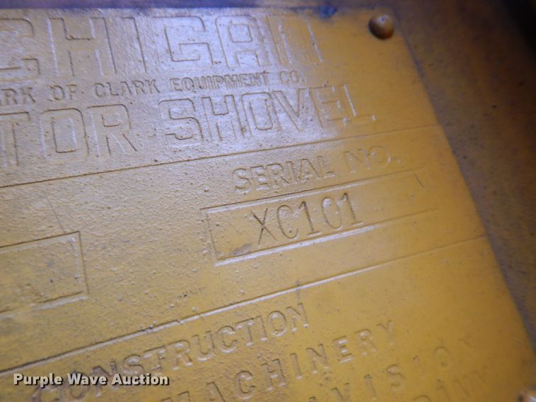 image for item DS8144 Clark 75B  wheel loader