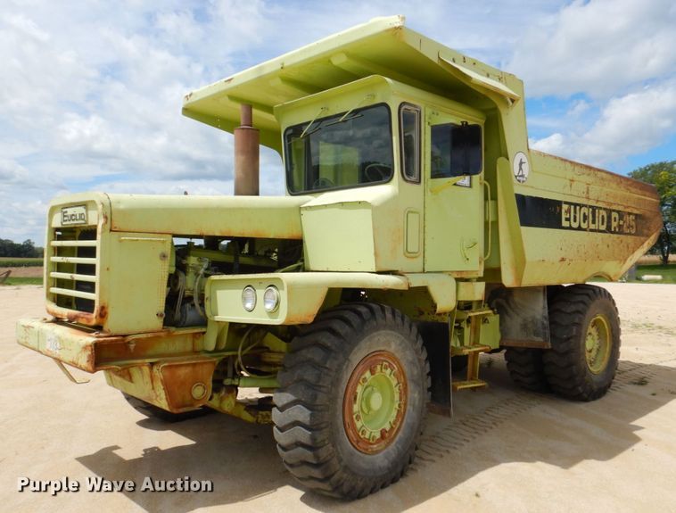 image for item DS8146 1980 Euclid 205FD  haul truck